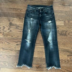 R13 Straight Boy Jeans